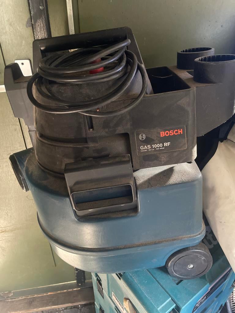 Bosch GAS 1000 RF Waterstofzuiger - Krachtig en Betrouwbaar, Ophalen of Verzenden, Gebruikt, Waterstofzuiger