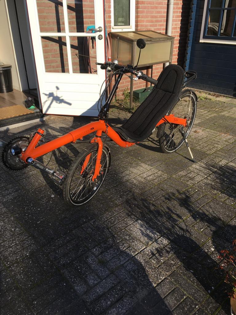 Ligfiets challenge fujin tour, Ophalen, Zo goed als nieuw, Bovenstuur, Challenge