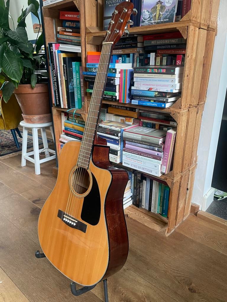 Fender CD-60CE akoestische gitaar - Zo goed als nieuw!, Ophalen, Zo goed als nieuw, Western- of Steelstringgitaar, Met (piezo-)element