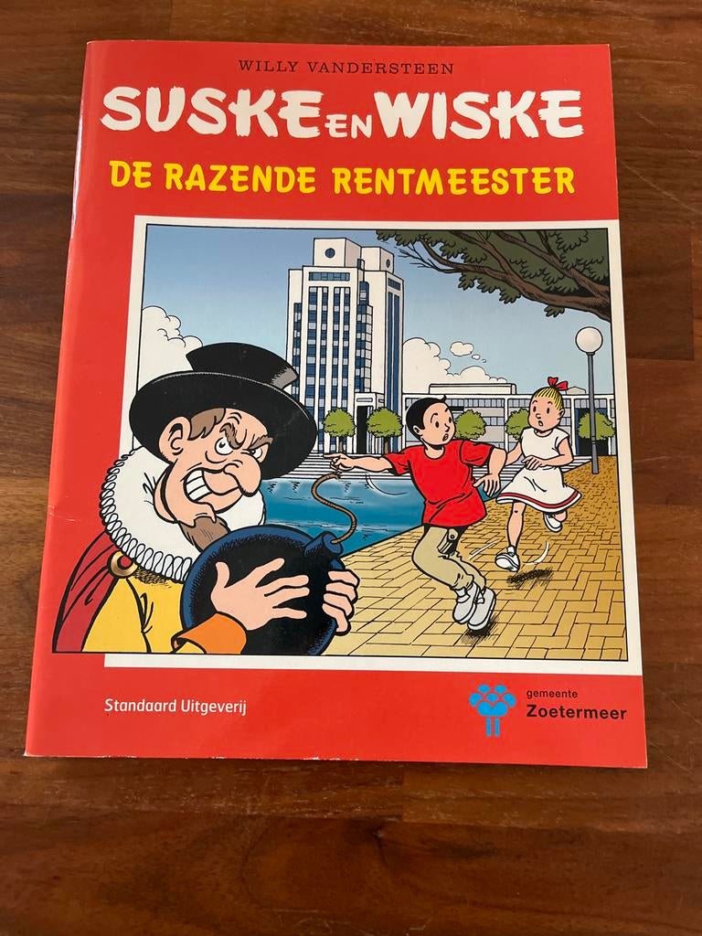 Suske en Wiske - De Razende Rentmeester (Gemeente Zoetermeer, Eén stripboek, Verzenden, Gelezen