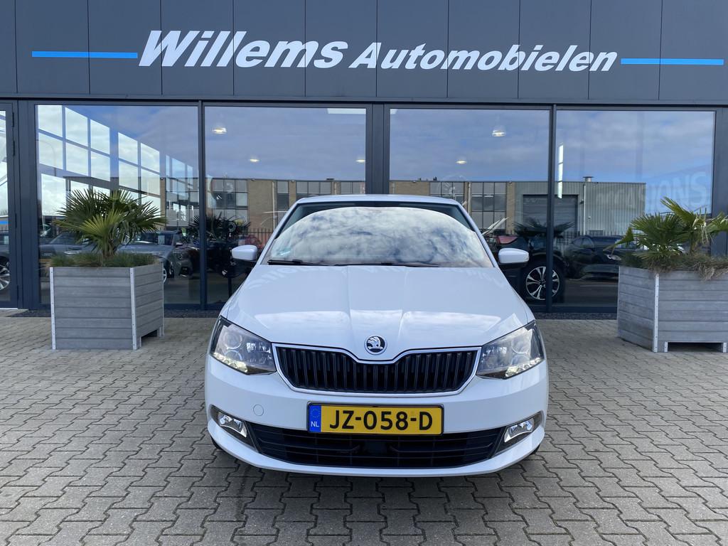 Skoda Fabia 1.2 TSI JOY Stoelverwarming, Cruise Control & Cl, Stof, 4 cilinders, Met garantie (alle), Wit