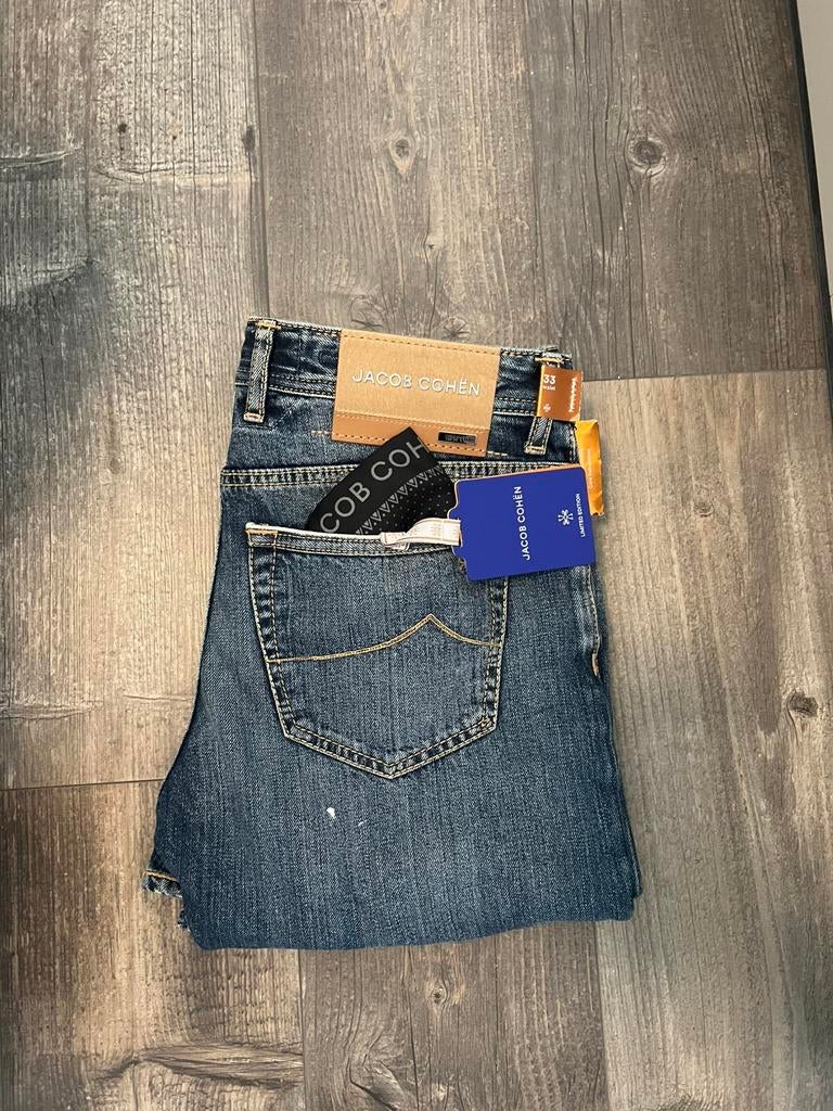 Jacob Cohën Jeans, Ophalen of Verzenden, Nieuw, Blauw, W33 - W34 (confectie 48/50)