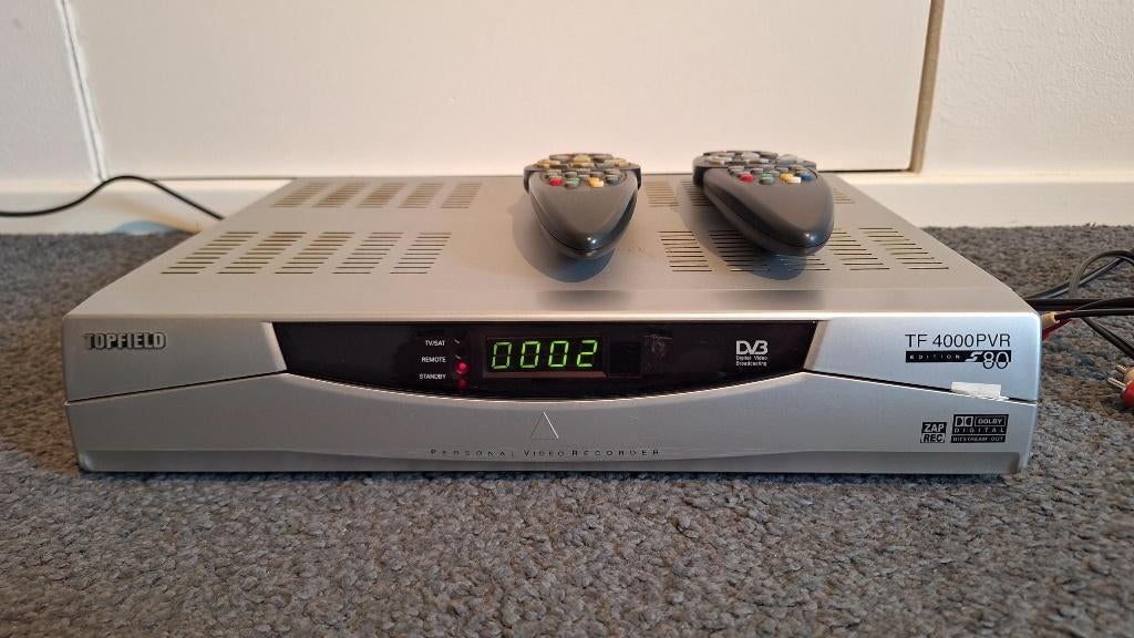 Topfield TF 4000 PVR Digitale ontvanger., Overige merken, Ophalen of Verzenden, Minder dan 60 watt, Gebruikt