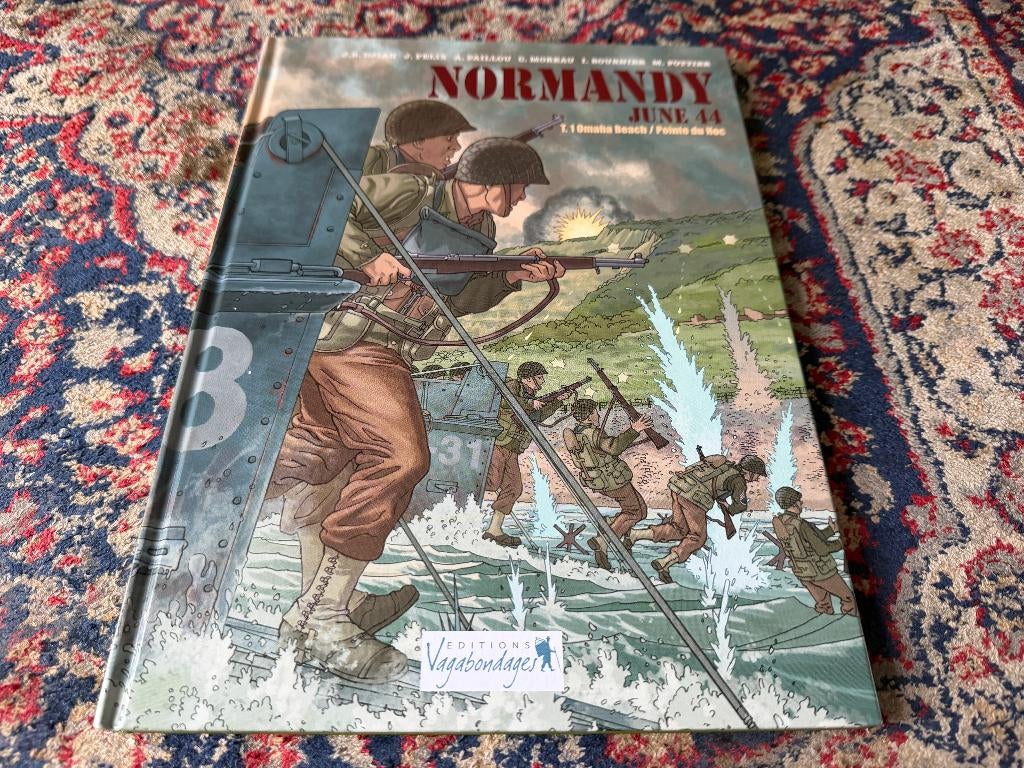 Normandy June 44. T. 1 Omaha Beach /  Pointe du Hoc., Eén stripboek, Nieuw, Diverse auteurs, Ophalen of Verzenden