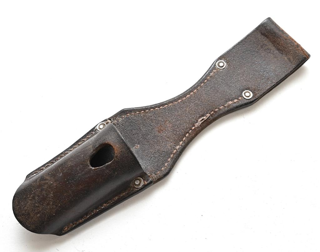 Bruin leren Wehrmacht Frog, Verzamelen, Militaria | Tweede Wereldoorlog, Verzenden, Luchtmacht, Duitsland, Mes of Dolk