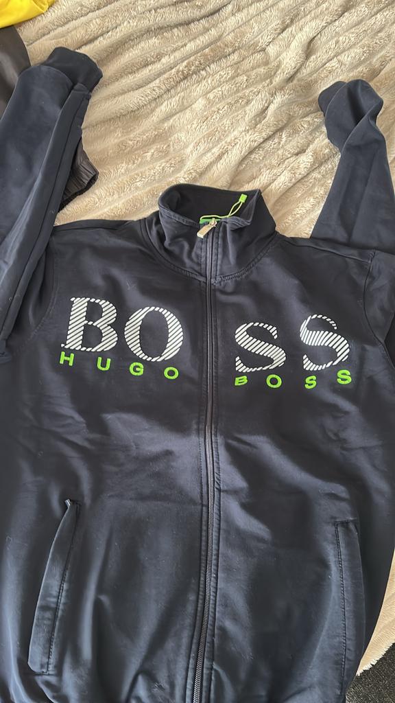 Hugo Boss vest maat M, Kleding | Heren, Truien en Vesten, Gedragen, Maat 48/50 (M), Blauw, Ophalen of Verzenden