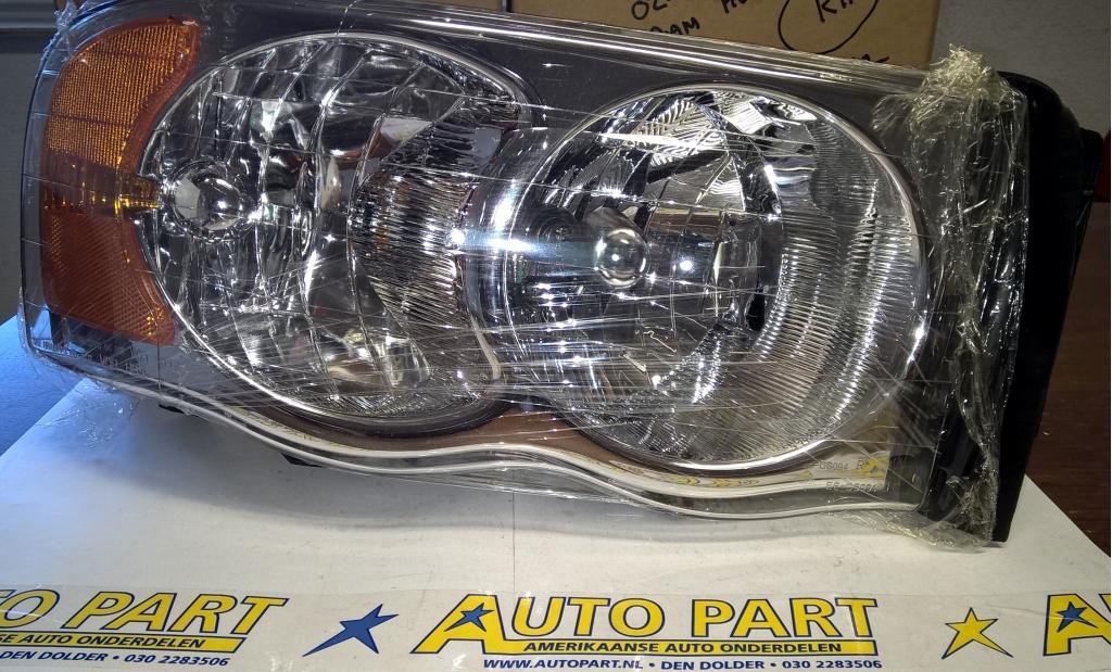 Dodge Ram 1500 2002-2005 koplamp, Auto-onderdelen, Amerikaanse onderdelen, Nieuw, Tycsales@tyc.com.tw, Ophalen of Verzenden