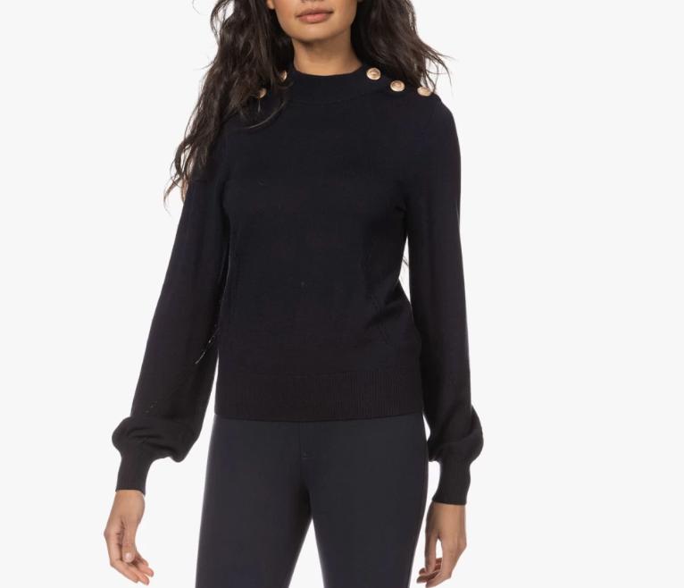 Plein Publique LA CLIQUE trui Donkerblauw L, Kleding | Dames, Truien en Vesten, Plein publique, Maat 42/44 (L), Zo goed als nieuw