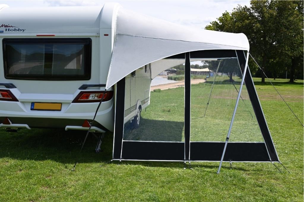 GEZOCHT: twee zijwanden UNICO TORINO met toebehoren, Caravans en Kamperen, Ophalen of Verzenden, Zo goed als nieuw, Tot en met 2