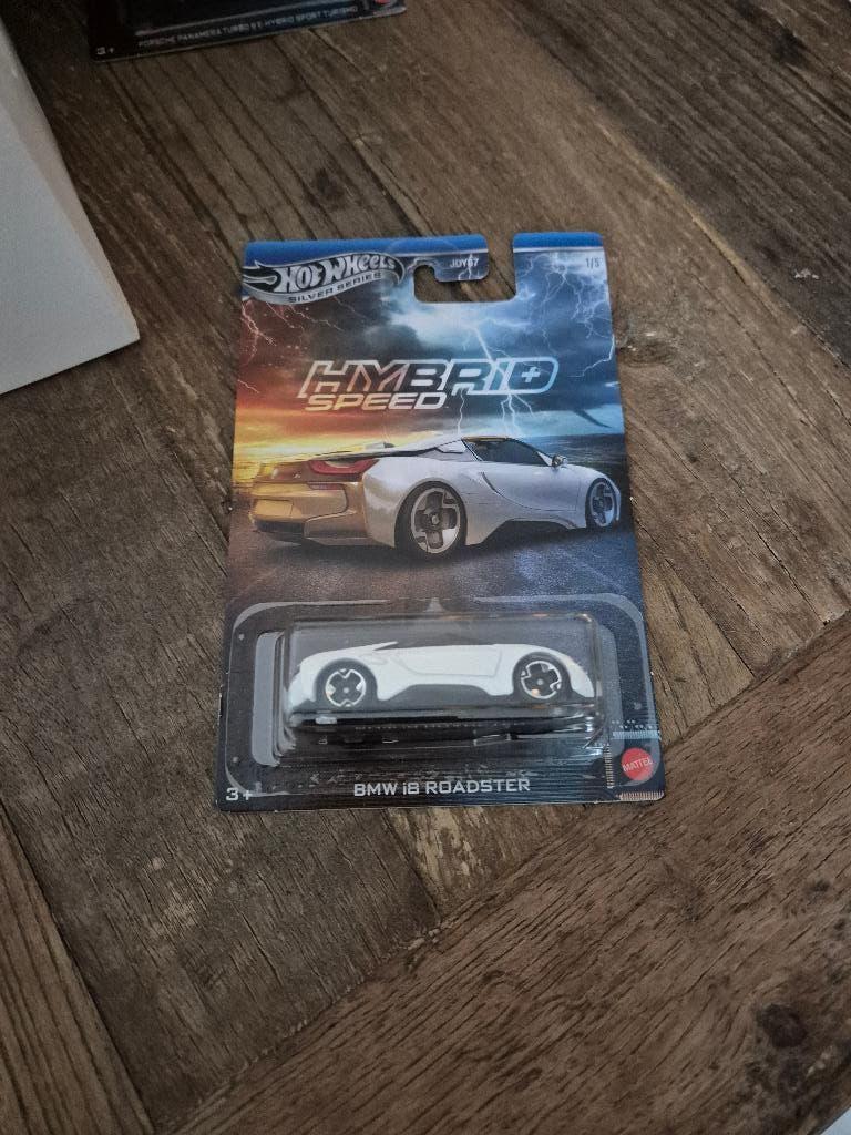 Hot Wheels Silver Series Hybrid Speed bmw i8 roadster, Ophalen of Verzenden, Nieuw, Auto