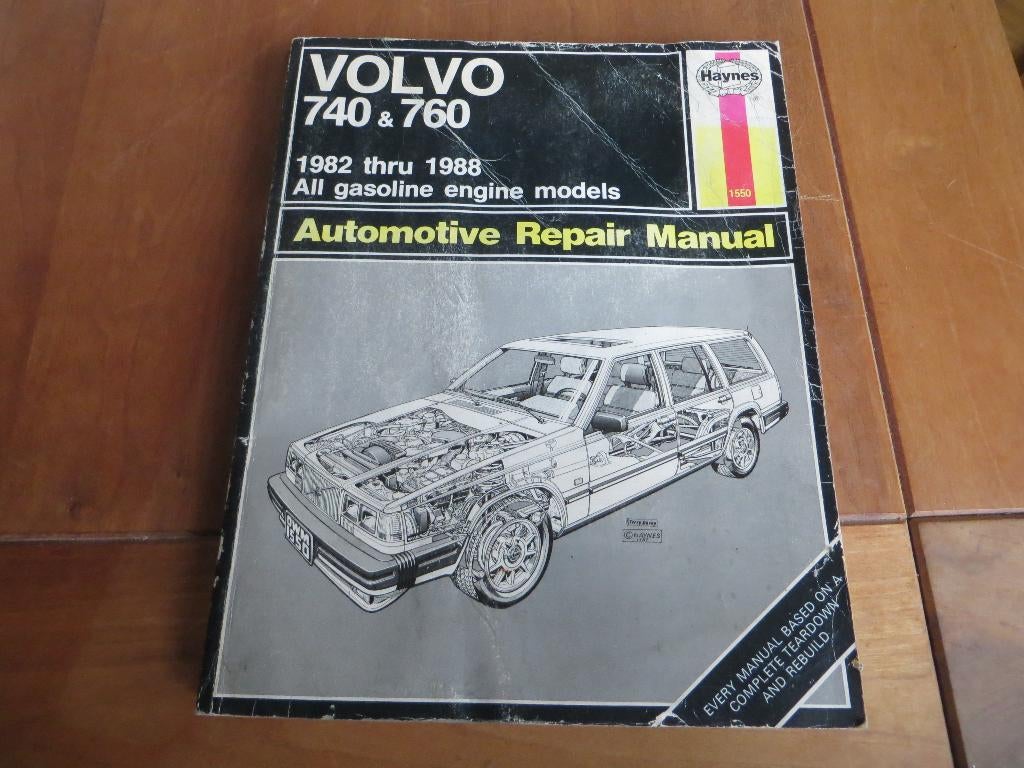 Haynes workshop manual Volvo 740, Volvo 760 benzine 1982-88, Ophalen of Verzenden
