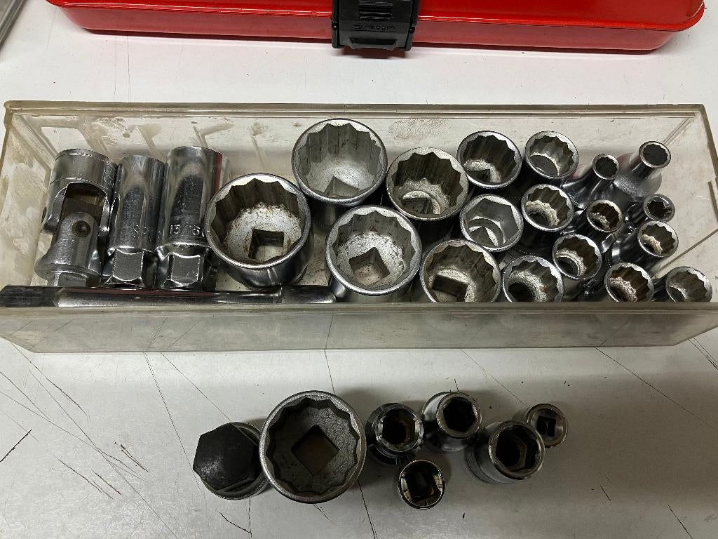 Dopsleutels  (van 7 t/m 30 mm), Ophalen, Gebruikt