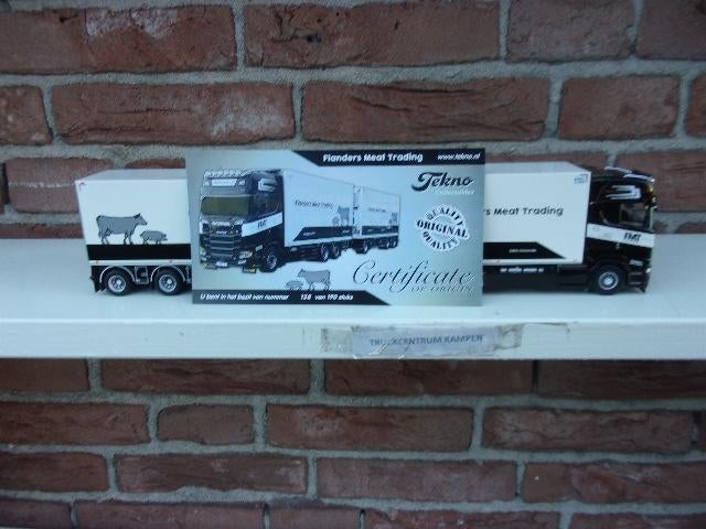 Tekno  Scania  Next  Gen  S580  van  Flanders  Meat  Trading, Ophalen of Verzenden, Nieuw, Bus of Vrachtwagen, Tekno