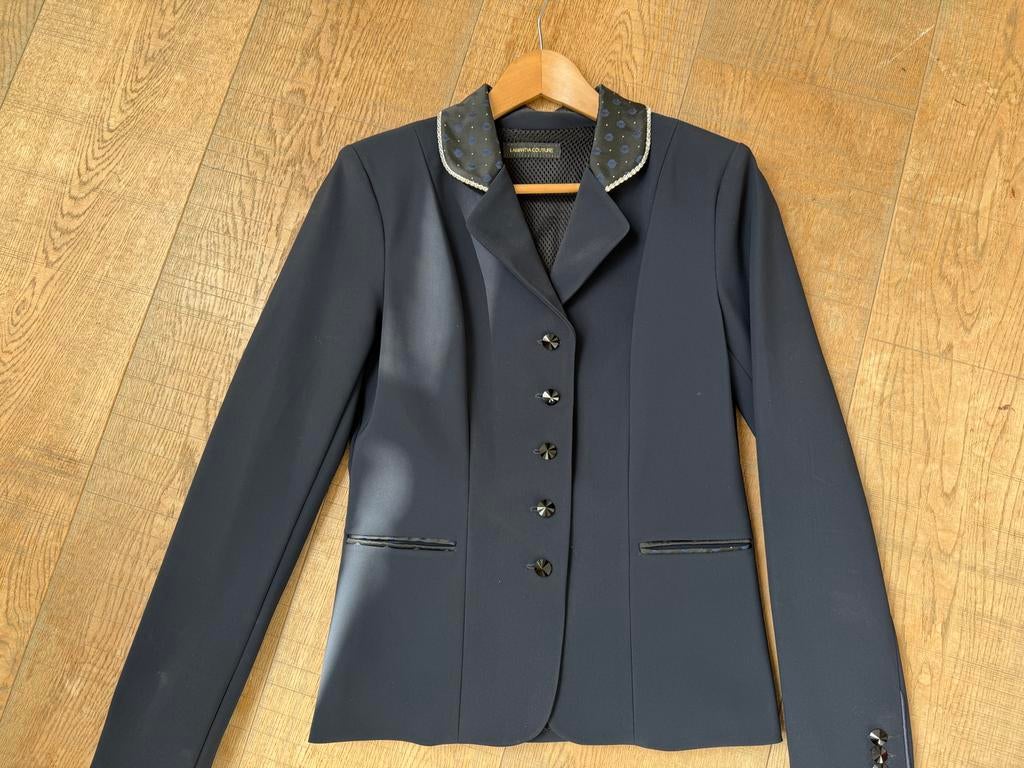 Lamantia Couture Wedstrijdjas donkerblauw, Ophalen of Verzenden, Zo goed als nieuw, Dressuur, Bovenkleding
