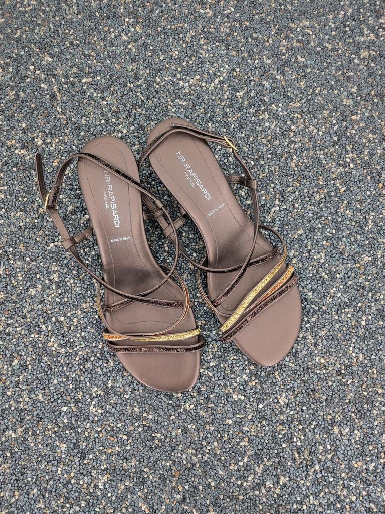 Rapisardi sandaaltjes 40, Kleding | Dames, Schoenen, Overige kleuren, Zo goed als nieuw, Rapisardi, Sandalen of Muiltjes