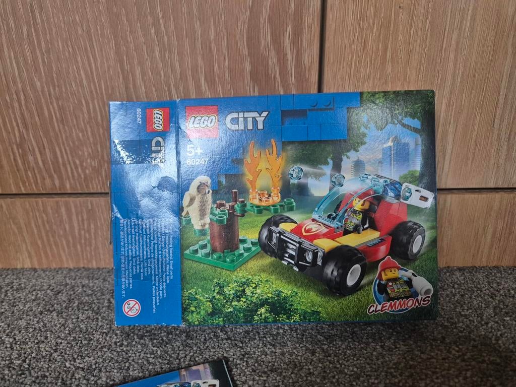 LEGO City 60247 Brandweerbosbrand, Ophalen of Verzenden, Gebruikt, Complete set, Lego