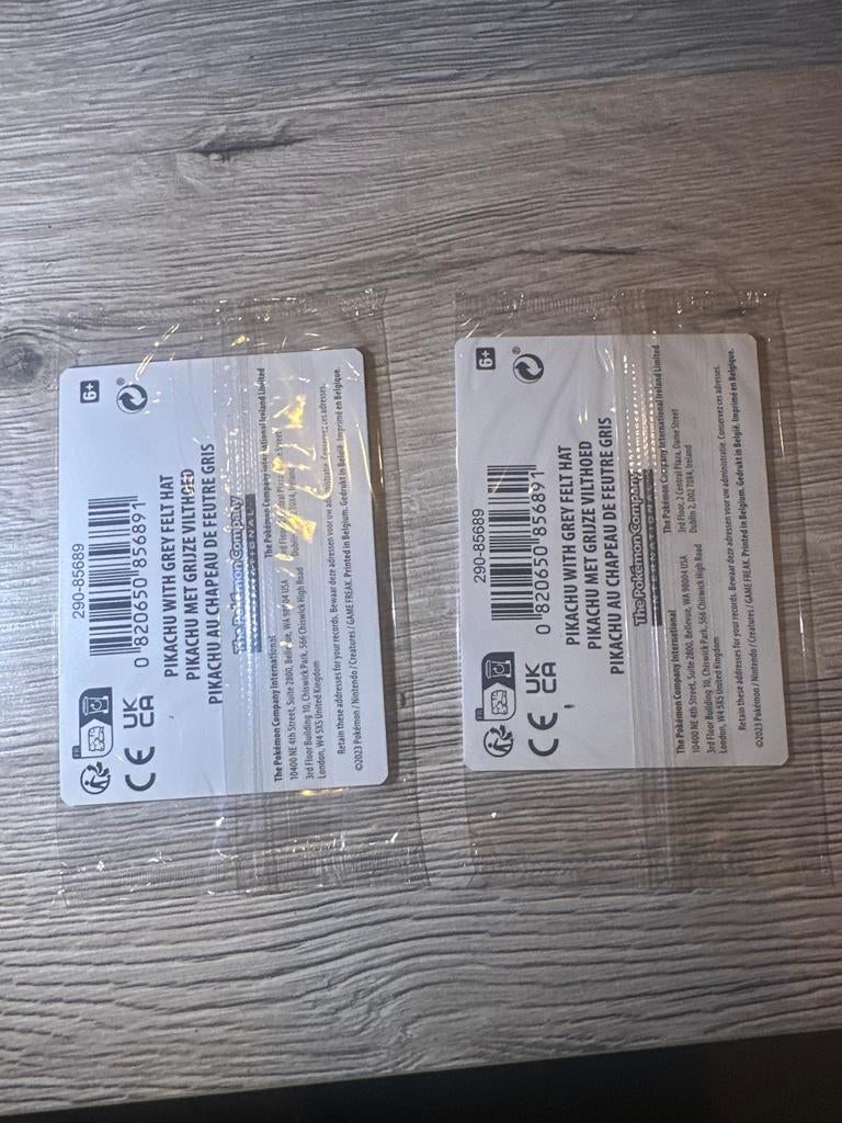 Pikachu van Gogh kaart (2 stuks), Ophalen of Verzenden, Nieuw, Losse kaart