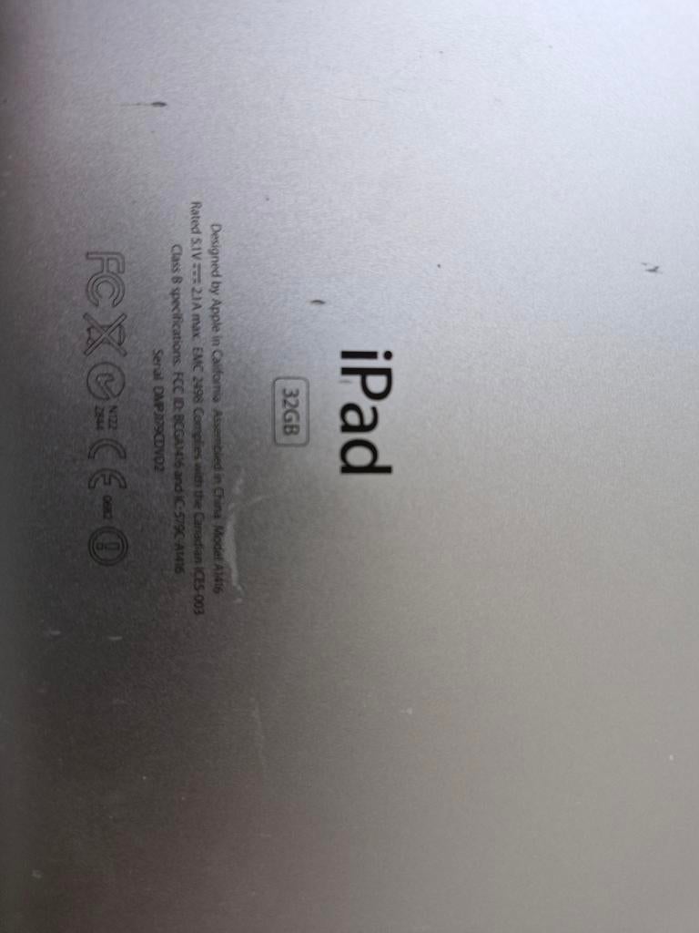 Apple iPad (3e generatie) A1416 32GB Wi-Fi, Computers en Software, Apple iPads, Ophalen of Verzenden