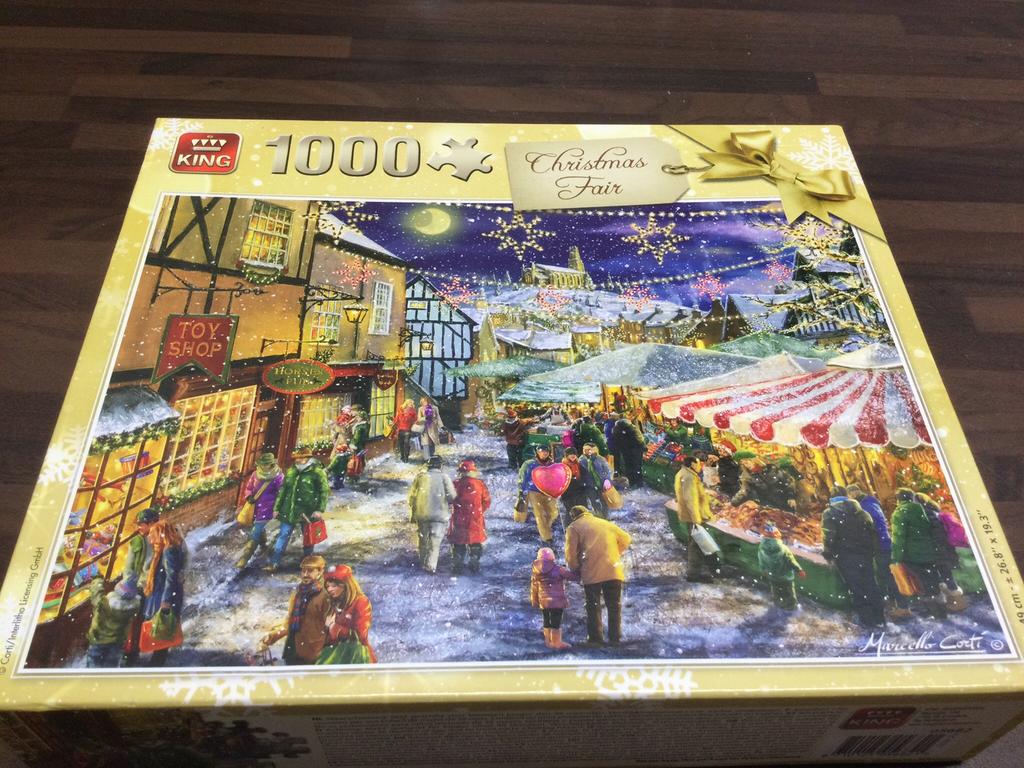 Puzzel van King, Ophalen, 500 t/m 1500 stukjes, Zo goed als nieuw, Legpuzzel