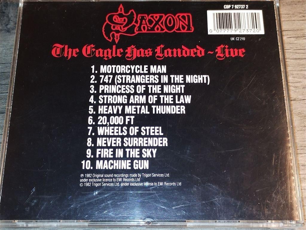 Saxon - The Eagle Has Landed [Live], Cd's en Dvd's, Ophalen of Verzenden, Zo goed als nieuw
