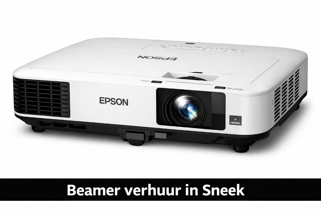 Verhuur van beamers vanuit Sneek, Ophalen, Overige technologieën, Epson, Zo goed als nieuw