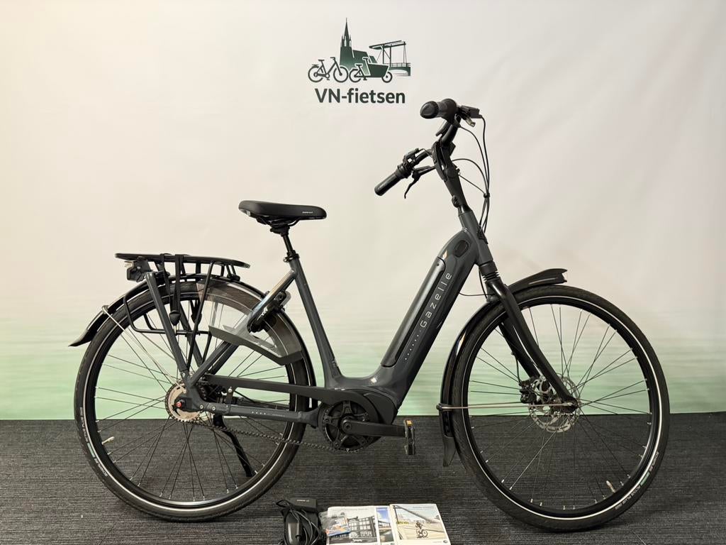 Gazelle Grenoble C5 HMB elektrische fiets - 479km -Topstaat!, Ophalen, Gazelle, Zo goed als nieuw, 51 tot 55 cm