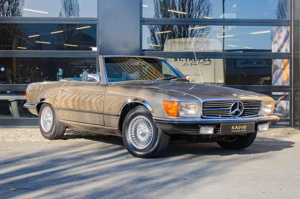 Mercedes-Benz 350 SL roadster, Auto's, Mercedes-Benz, Achterwielaandrijving, Gebruikt, 8 cilinders, 4 stoelen