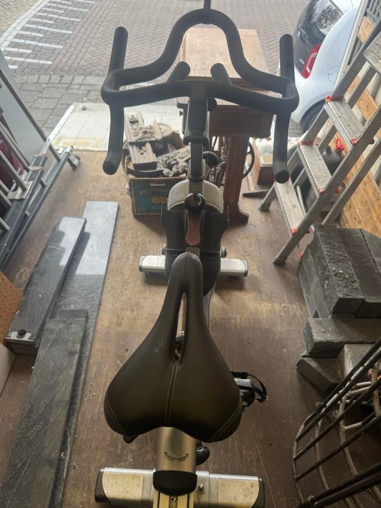 Tomahawk spinningfiets, Gebruikt, Spinningfiets, Ophalen of Verzenden, Metaal