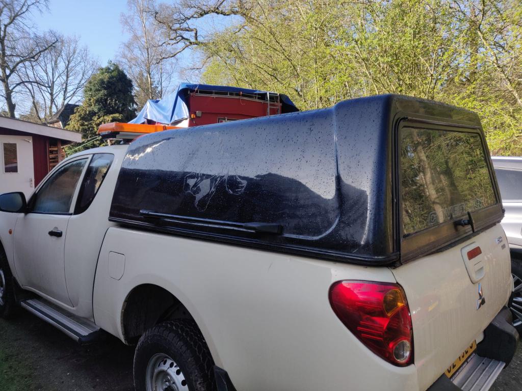 Universele pickup hardtop 160x190x65, Auto-onderdelen, Ophalen, Gebruikt, Achterklep, Achter