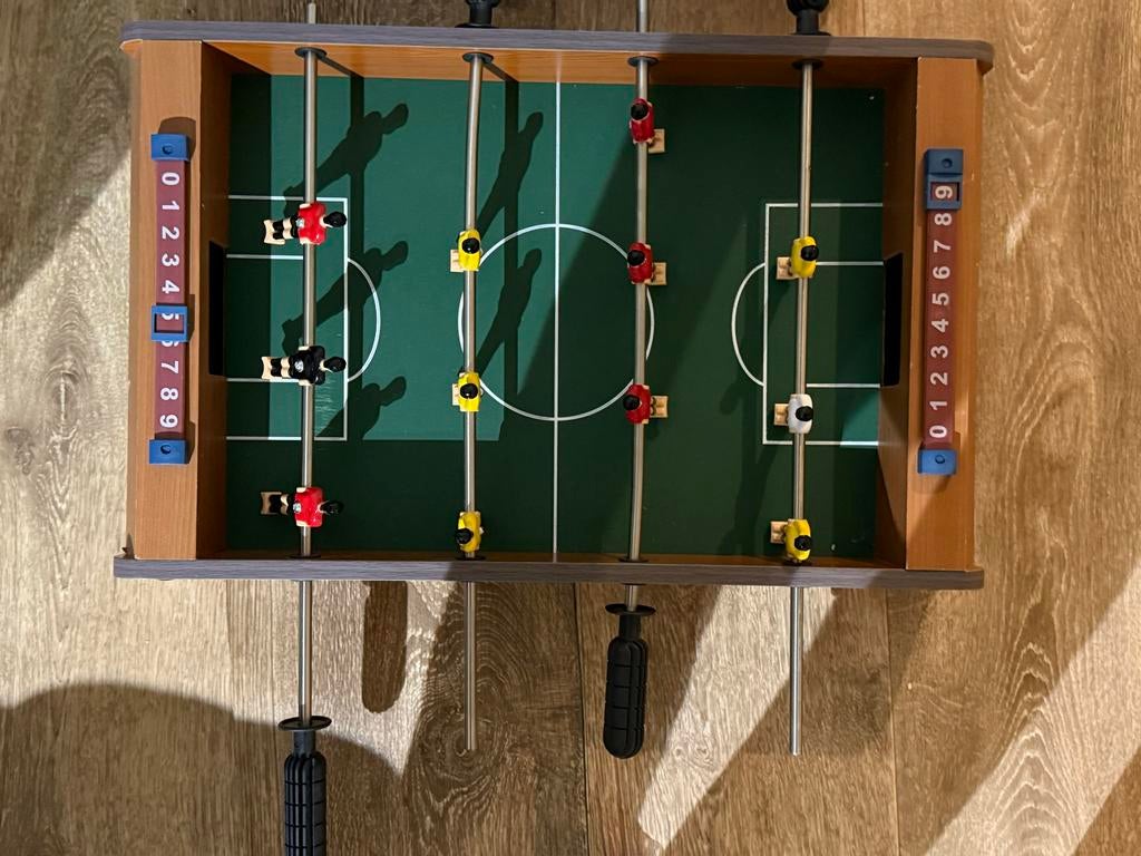 Table football, Ophalen, Zo goed als nieuw