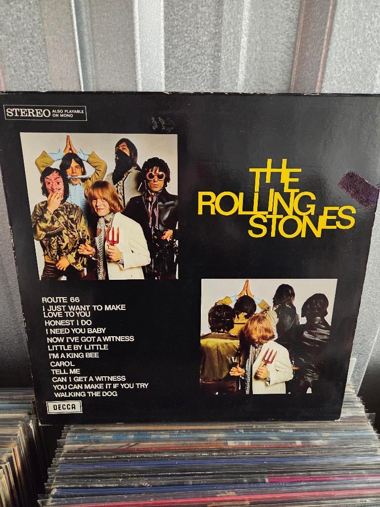 Vinyl lp ROLLING STONES: SELF TITLED, Ophalen of Verzenden, Gebruikt, 12 inch, Rock-'n-Roll