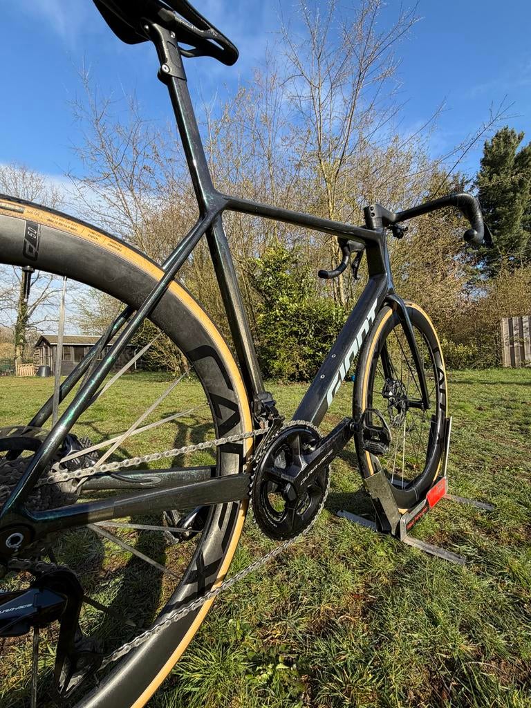 Giant TCR SL Custom Racefiets - Maat L, Ophalen, 28 inch, Gebruikt, Carbon