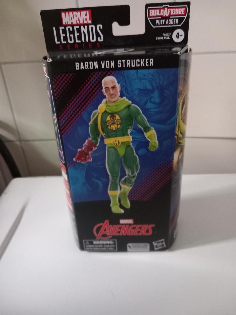 Hasbro marvel legends - Baron von Strucker (Nijmegen oost), Ophalen of Verzenden, Nieuw
