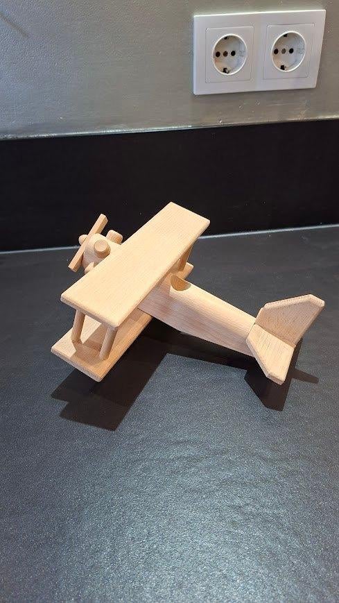 Houten Vliegtuig, speelgoed of als decoratie, Ophalen of Verzenden, Zo goed als nieuw, Overige typen