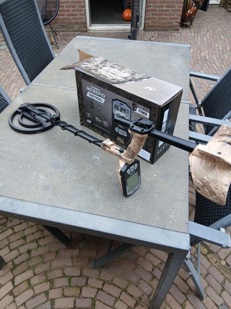 Metaaldetector pas ander half maand  oud, Ophalen of Verzenden