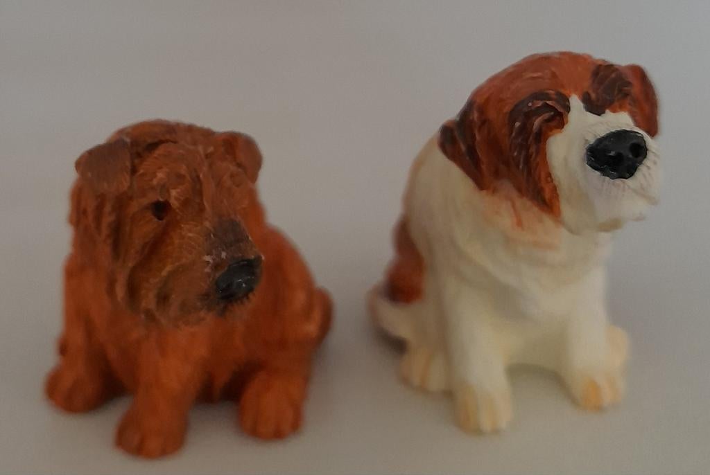 Miniatuur hondjes 1:12, Ophalen of Verzenden, Zo goed als nieuw, Decoratie