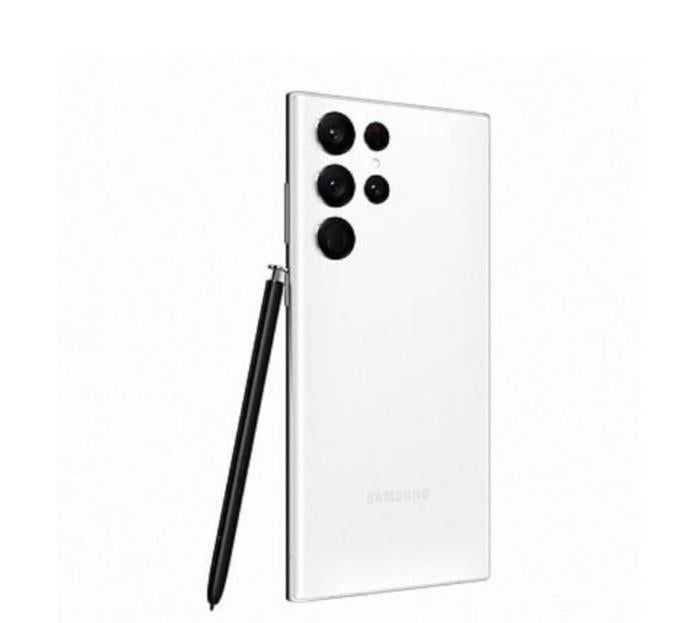 Samsung Galaxy S22 Ultra Dual Sim Wit + Doosje & 6 Hoesjes, Wit, Ophalen of Verzenden, Zo goed als nieuw, Galaxy S22