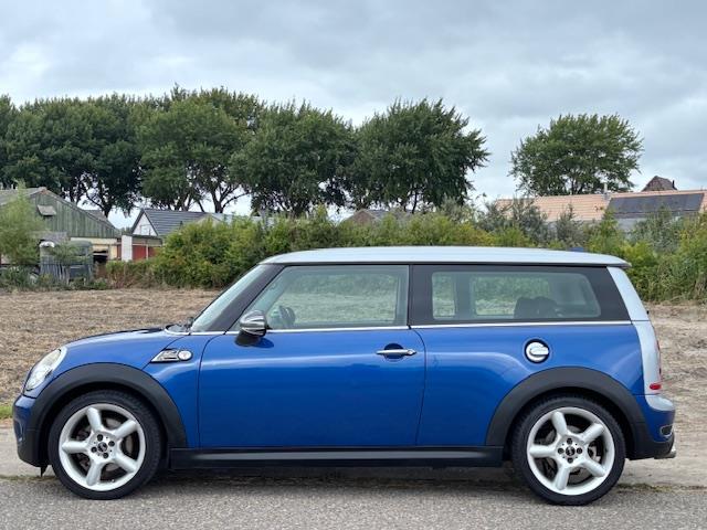 Mini Mini Clubman 1.6 Cooper S ECC Audio/CD Electric pakket, Voorwielaandrijving, Gebruikt, 4 cilinders, Leder en Stof