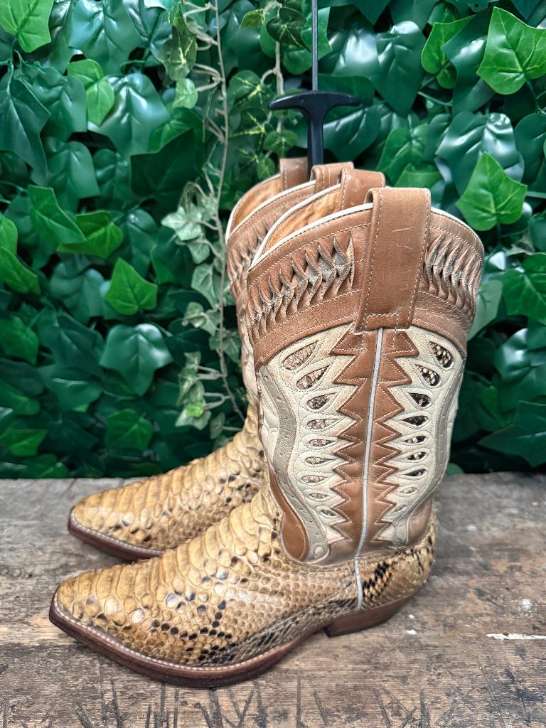 zo goed als Nieuwe python leren leren van Sendra maat 40, Bruin, Ophalen of Verzenden, Zo goed als nieuw, Sendra