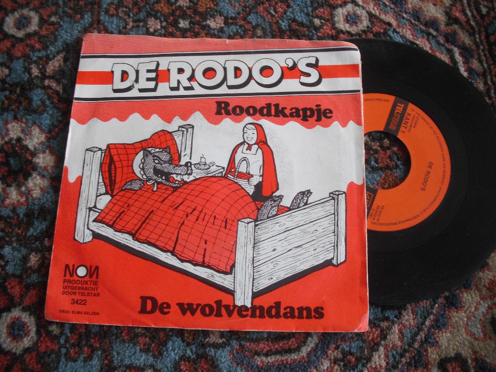 De Rodo's - Roodkapje (el2), Cd's en Dvd's, Vinyl | Nederlandstalig, Ophalen of Verzenden, Zo goed als nieuw, 12 inch, Levenslied of Smartlap