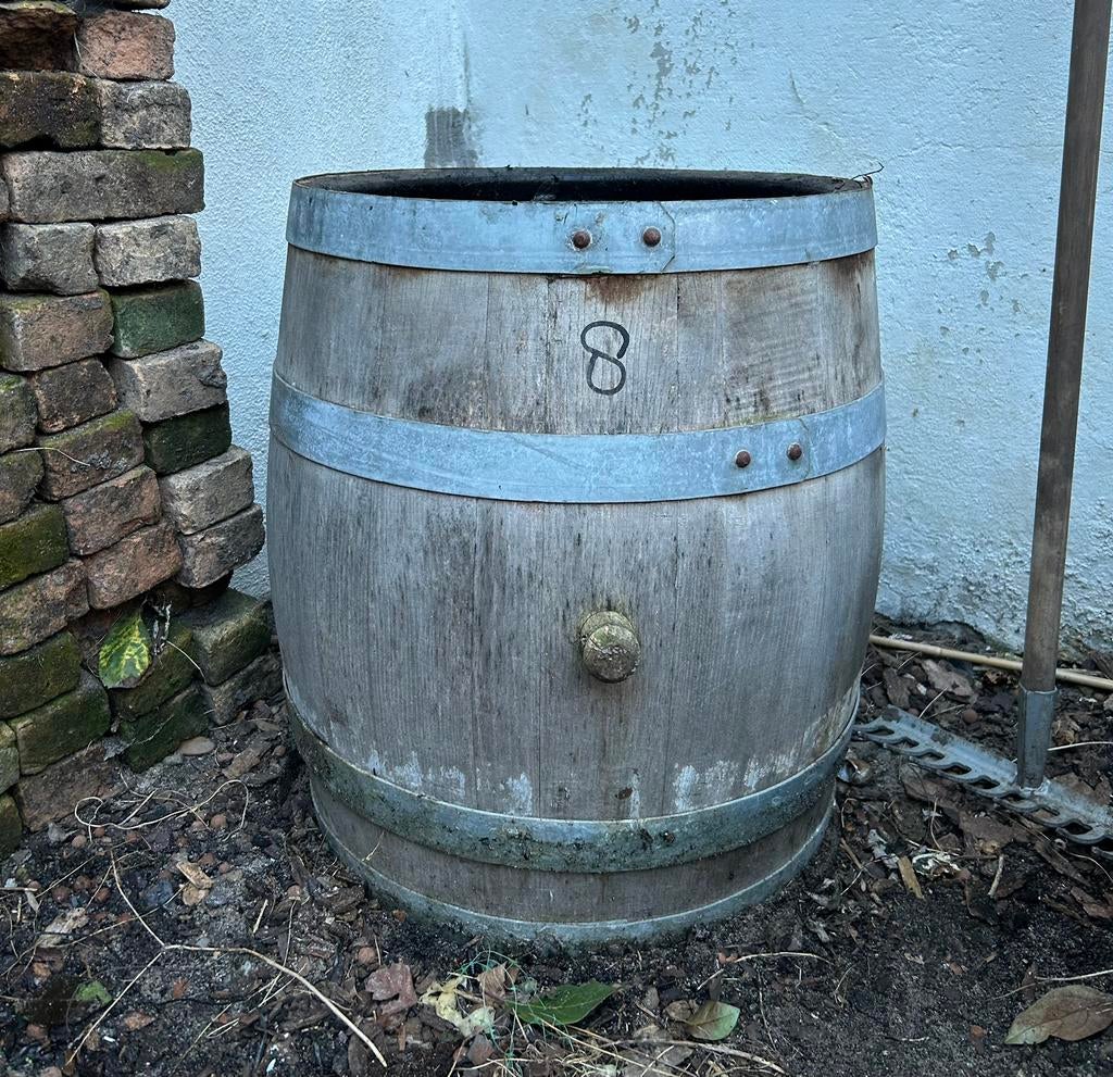 Houten vat, wijnvat?, Tuin en Terras, Minder dan 75 liter, Ophalen, Zo goed als nieuw, Hout