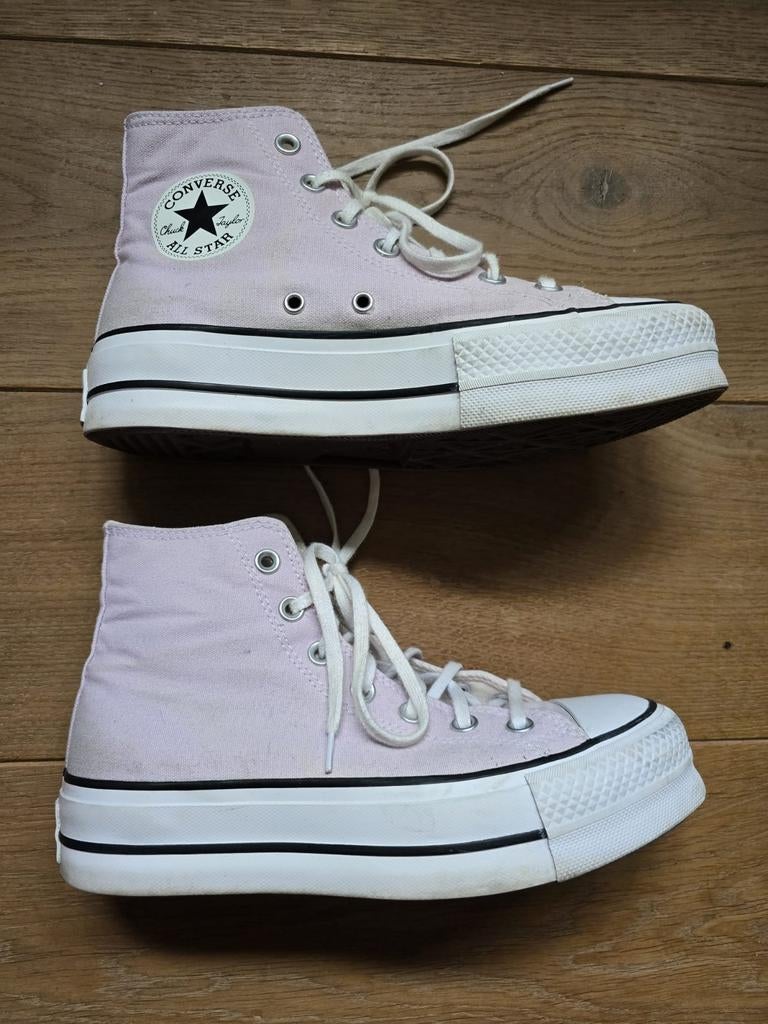 Converse plateauzool sneaker roze maat 38, Converse, Ophalen of Verzenden, Gedragen