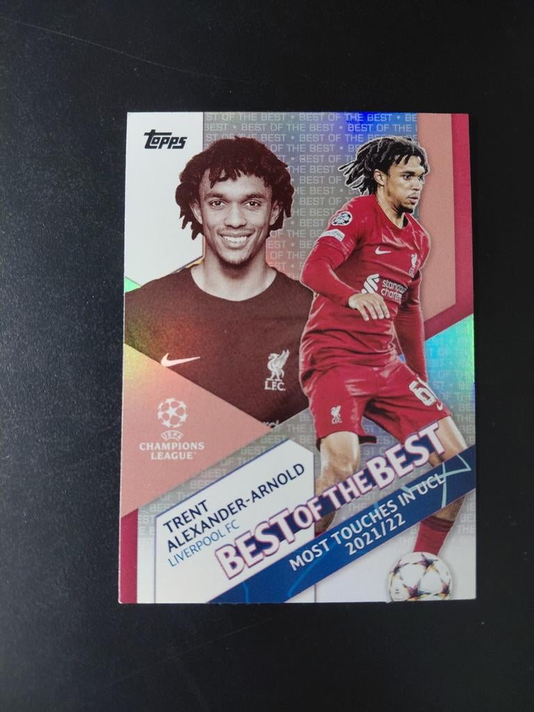 Trent alexander-arnold (best of the best) topps chrome, Ophalen of Verzenden, Nieuw, Buitenlandse clubs, Spelerskaart