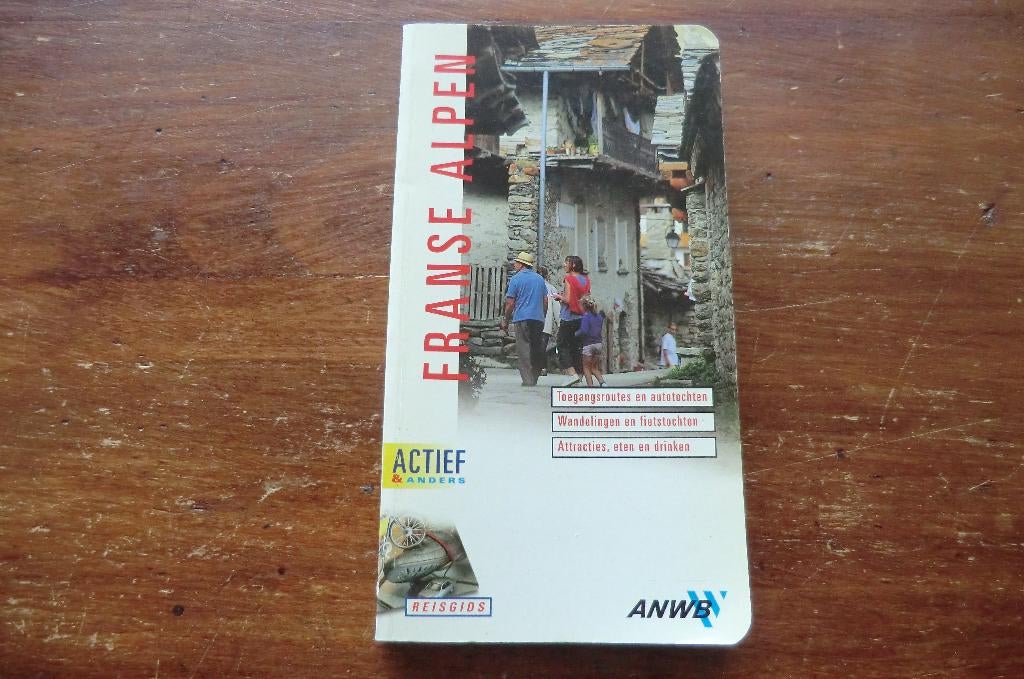 reisgids - Franse Alpen - anwb actief & anders (2005), Gelezen, Europa, Ophalen of Verzenden, Reisgids of -boek