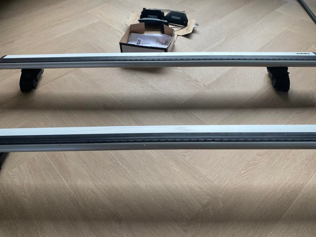 Dakdragers Thule  Wingbar Evo voor Volvo xc60, Ophalen, Zo goed als nieuw
