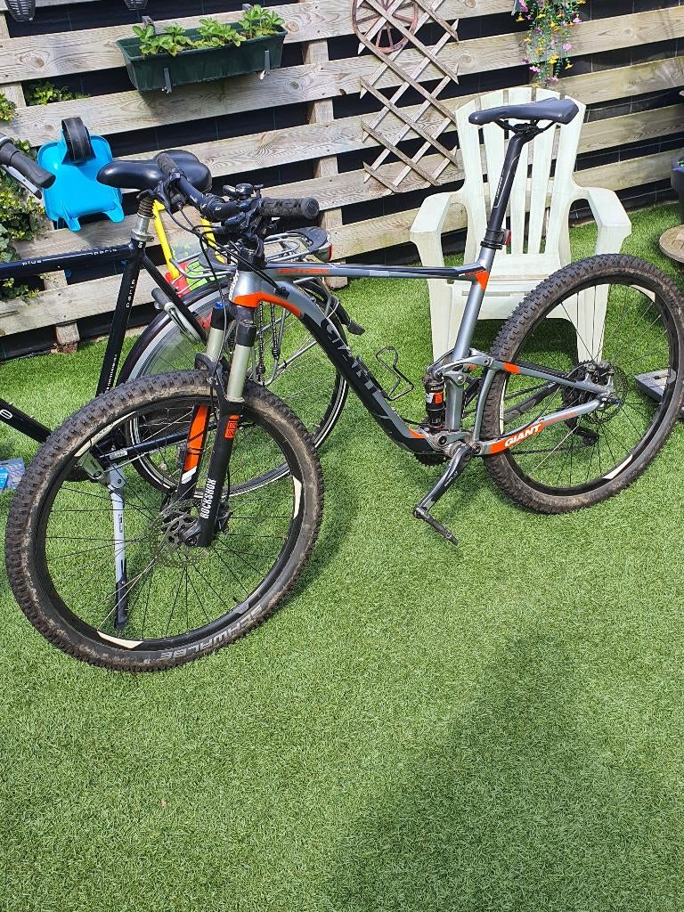 Te koop Giant moutainbike, Fietsen en Brommers, Ophalen, Gebruikt, Vering, Giant