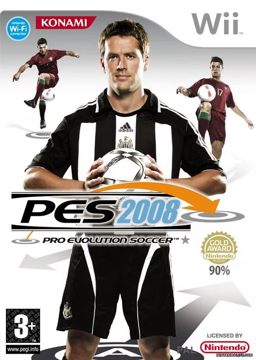 Nintendo Wii pes 2008, Nintendo, Nintendo, Ophalen of Verzenden, Zo goed als nieuw