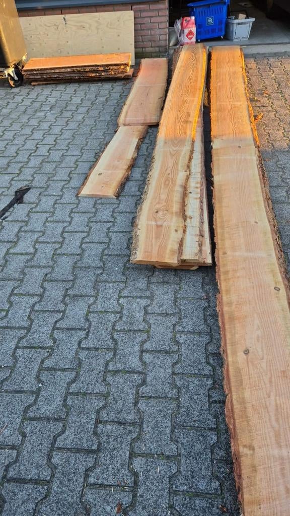 Douglas houten schaaldelen douglashout schors, Minder dan 25 mm, Nieuw, Ophalen of Verzenden, Plank