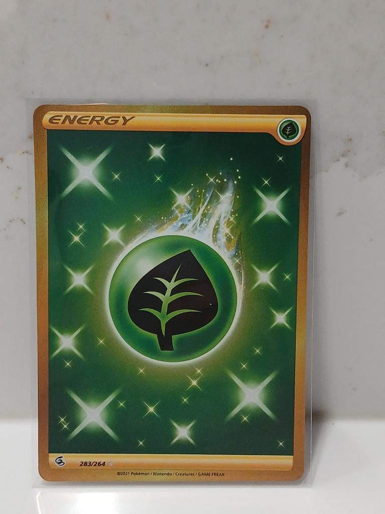 Gold Grass Energy Pokémon Kaart (283/264) - NM, Ophalen of Verzenden, Zo goed als nieuw, Losse kaart