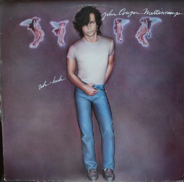 LP JOHN COUGAR MELLENCAMP - UH - HUH ( Singer/Song USA ), Ophalen of Verzenden, Zo goed als nieuw, 12 inch, Singer-songwriter